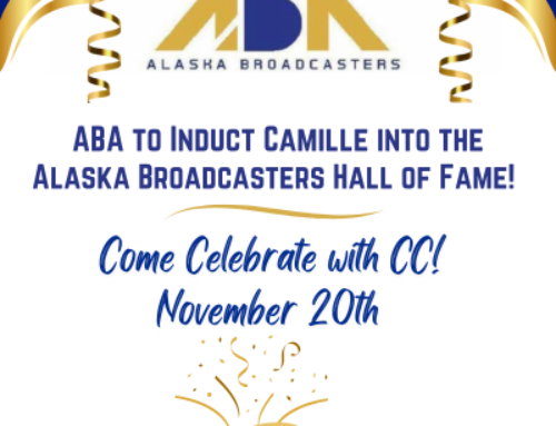 Camille to be Inducted into the AK Broadcasters Hall of Fame!