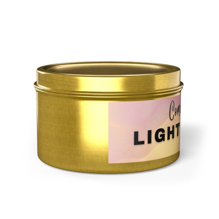 Gold Light My Fire Tin Candle - Image 32