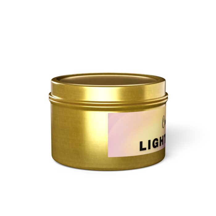 Gold Light My Fire Tin Candle - Image 28